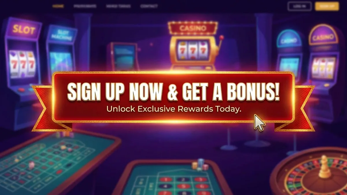 Registrera dig med bonus